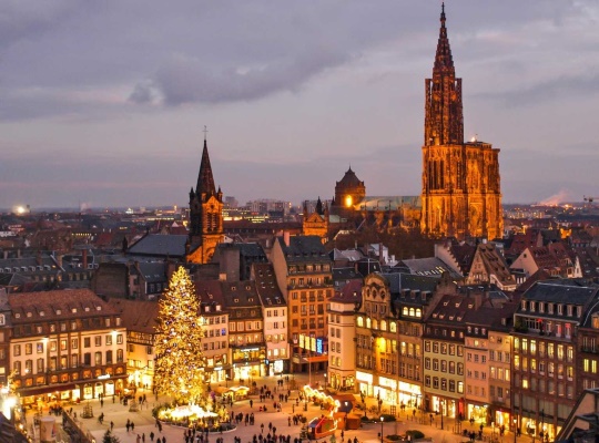 FRANKFURT, HEIDELBERG, STRASBOURG,  WÜRZBURG 