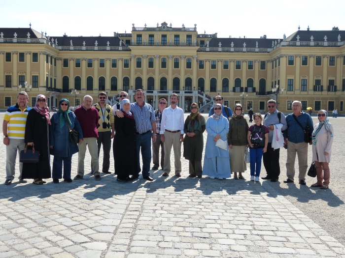 Budapeşte - Viyana - Prag Turumuz'dan Schönbrunn Sarayı